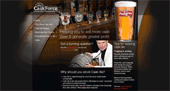 Desktop Screenshot of caskforce.co.uk